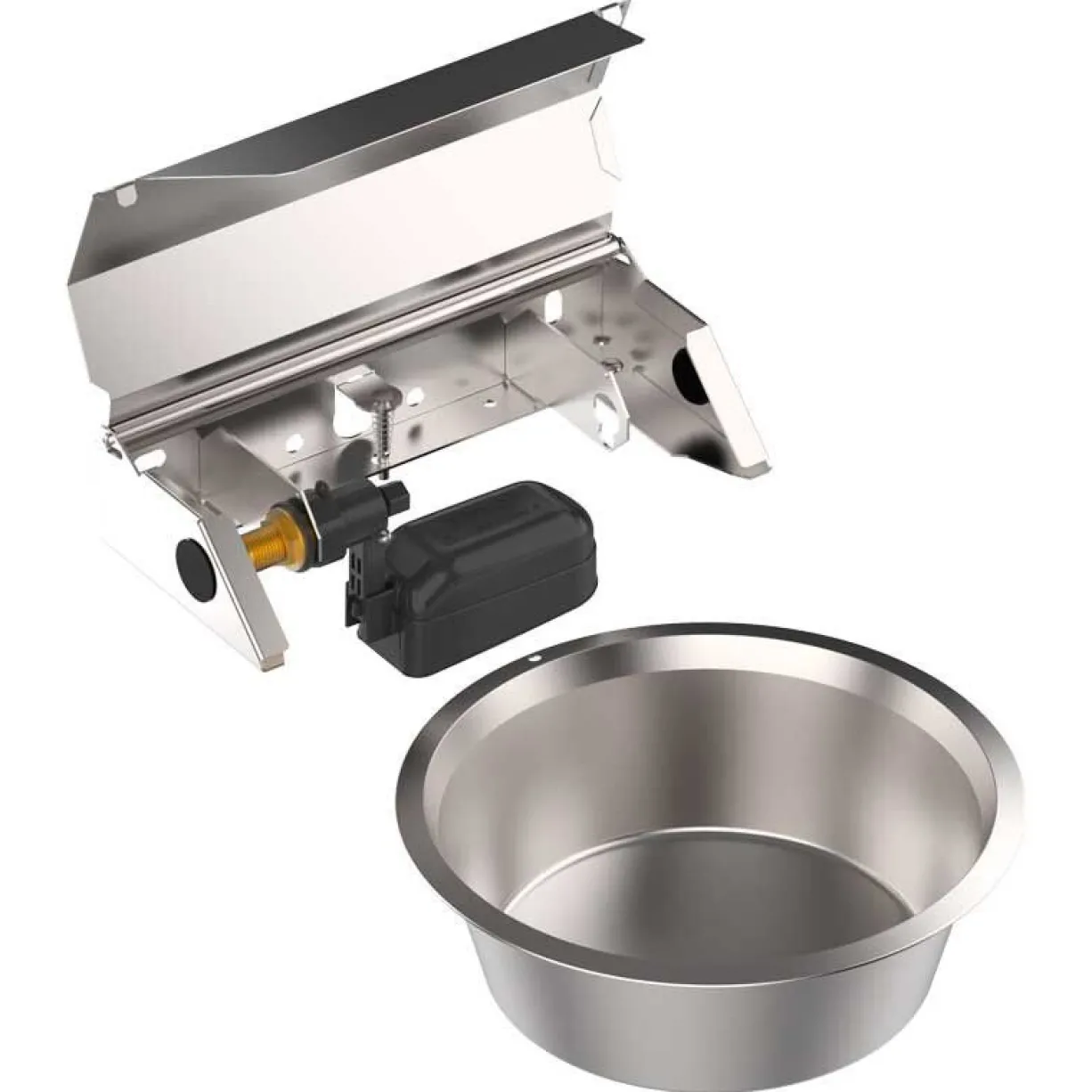 Abreuvoir automatique acier inoxydable avec bol amovible "Cleansy" 4 L haute pression - Copele