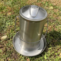 Abreuvoir poule en inox 4L - Gaun