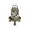 Abreuvoir poule en plastique Eco 3L camouflage avec pieds - Gaun