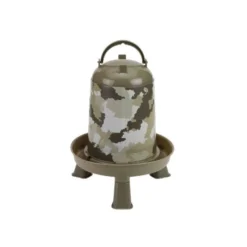 Abreuvoir poule en plastique Eco 3L camouflage avec pieds - Gaun