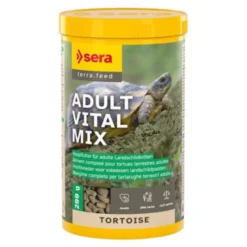 Aliment complet pour tortues terrestres adultes Tortoise Adult Vital Mix 1L - Sera