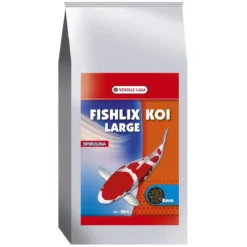Aliment poisson granulés extrudés flottants pour carpe koï Fishlix large 8 mm 8 kg - Versele Laga