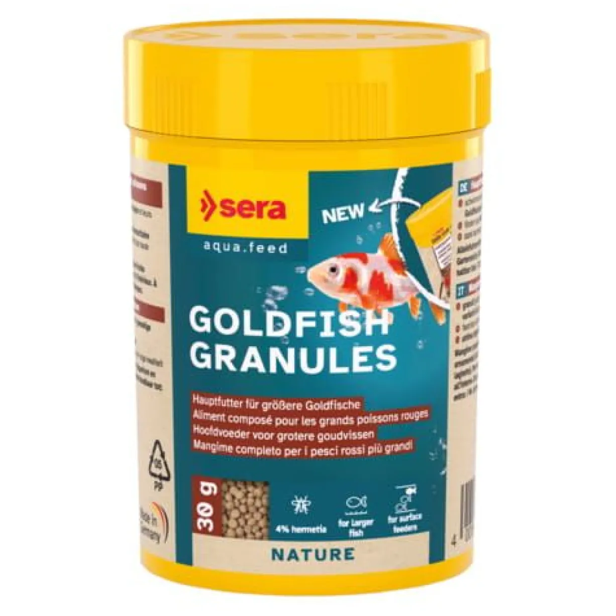Aliment pour poissons rouges Goldfish Granules Nature 100ML - Sera
