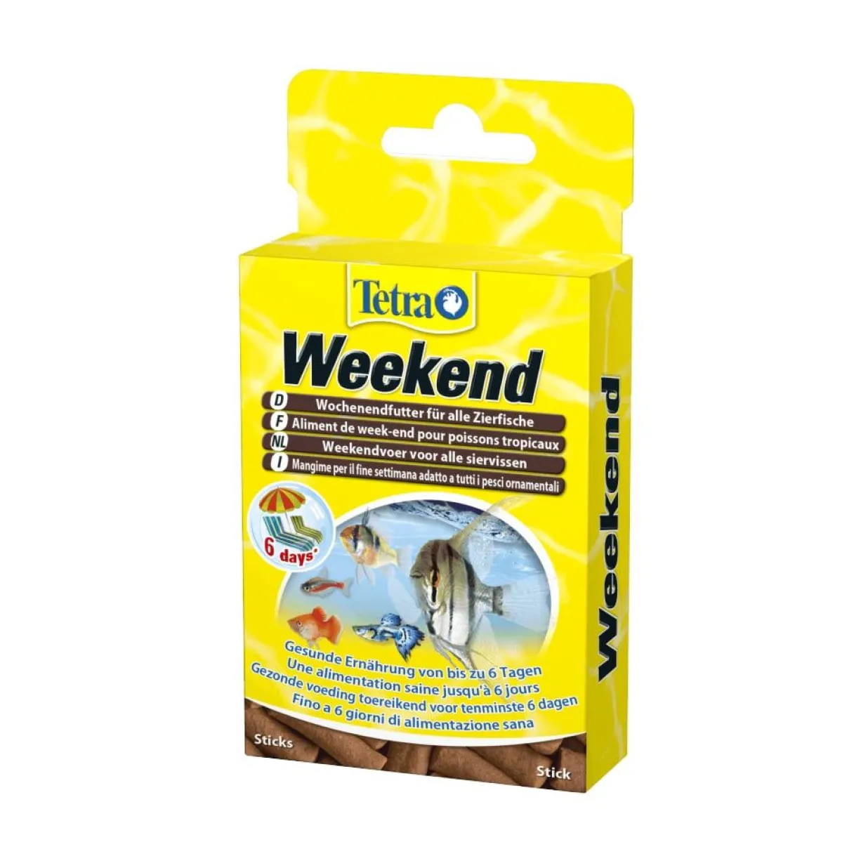 Aliment vacances pour poissons tropicaux TetraMin Weekend 20 sticks - Tetra