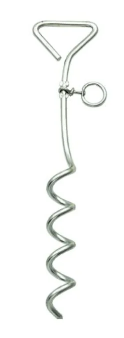 Ancre d'attache chromé 40 cm