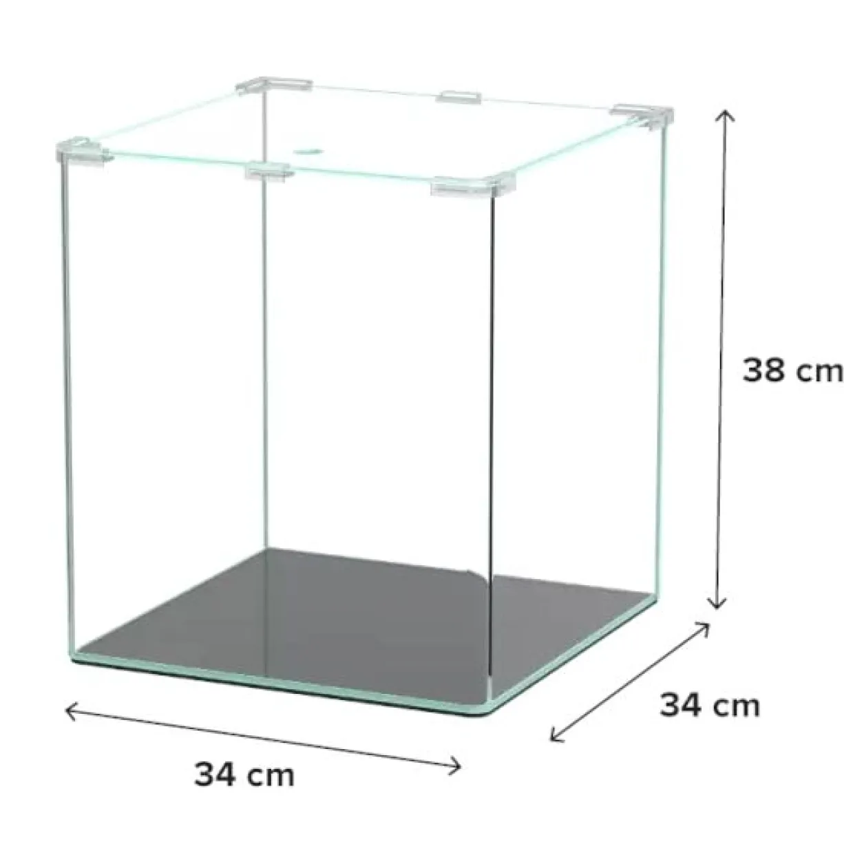 Aquarium poisson Kubus Curve 44L Basic - Aquatlantis