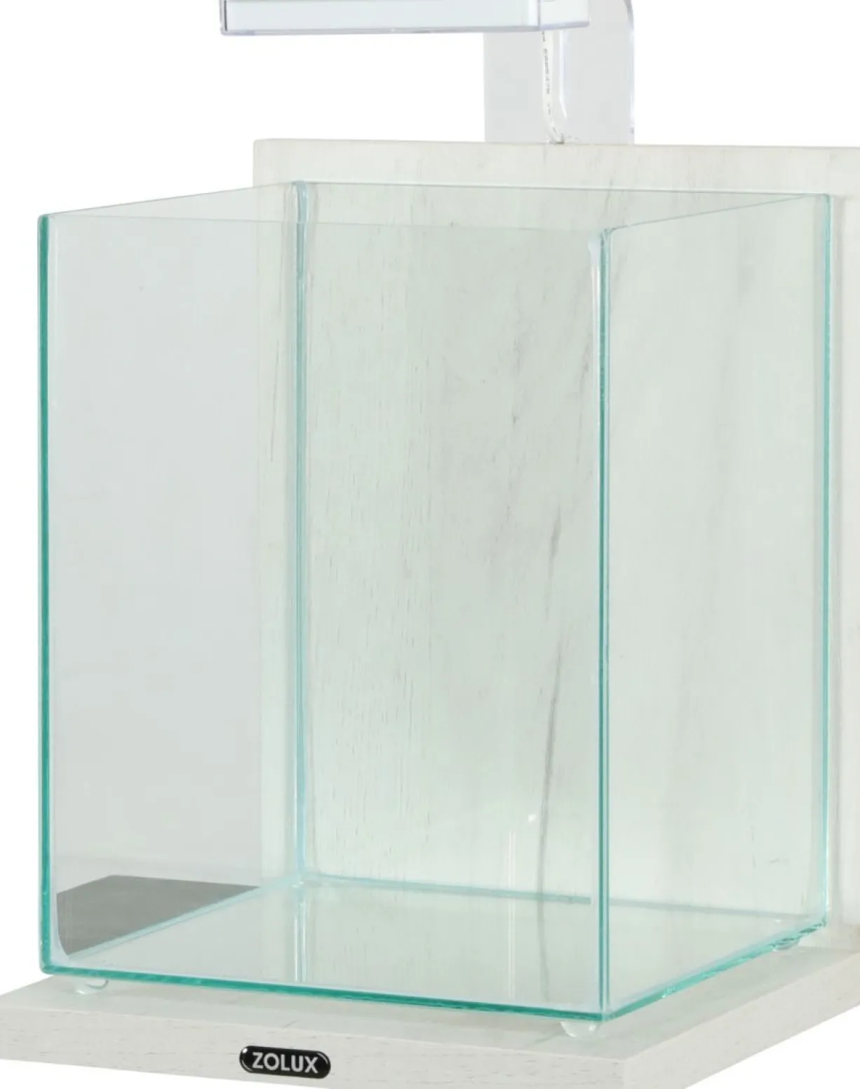 Aquarium poisson équipé 10 litres Jalaya 2 cérusé blanc - Zolux