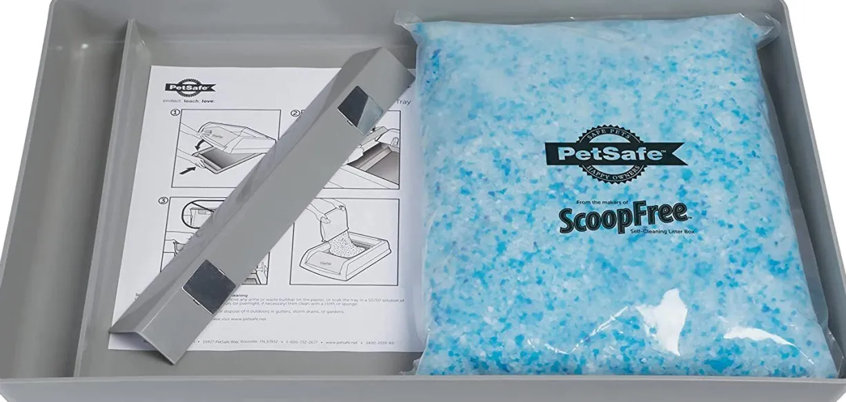Bac à litière réutilisable ScoopFree – PetSafe