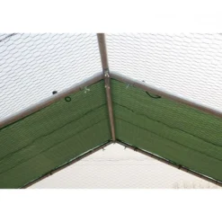 Bâche Deluxe taille S pour parc grillagé 4x2m et 6x2m verte