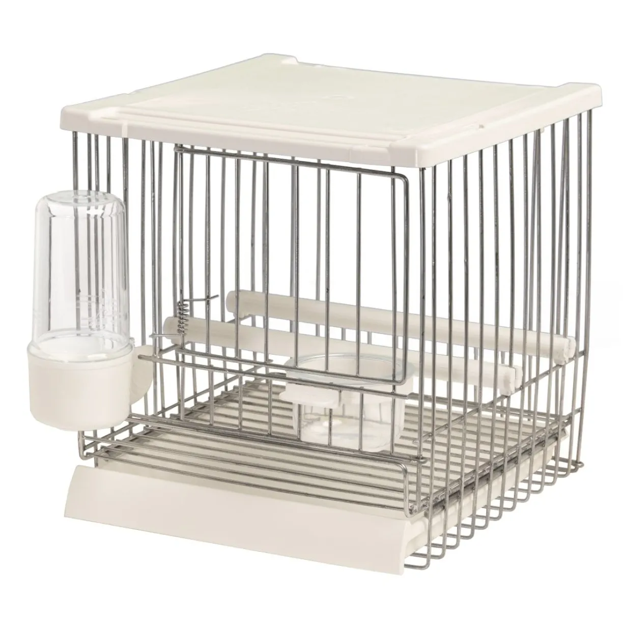 Cage de nurserie et bain grillagé pliable oiseaux avec porte Flexy+ - 2GR