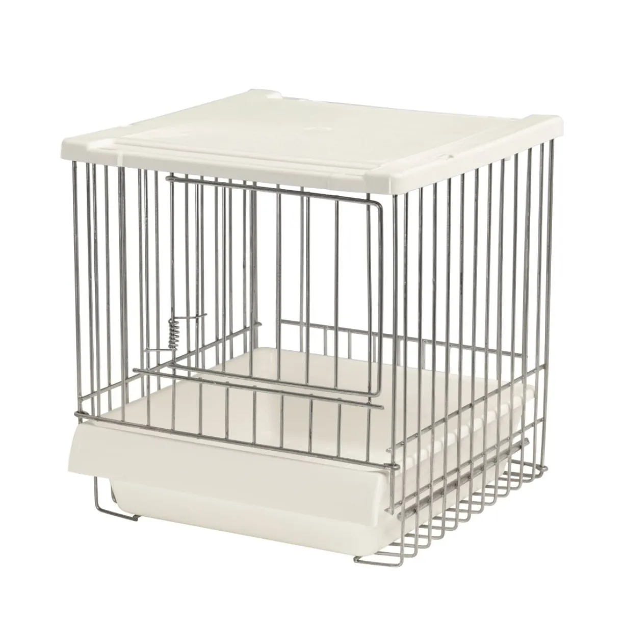 Cage de nurserie et bain grillagé pliable oiseaux avec porte Flexy+ - 2GR