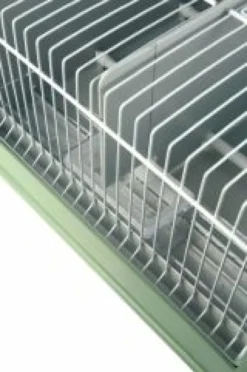 Cage de transport complète pour oiseaux avec bac et 2 cages 2GR