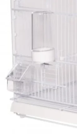 Cage d'élevage 120 cm BORMIO blanche pour oiseaux - 2GR