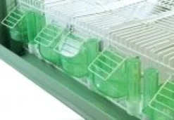 Cage Maxi Tino pour oiseaux taille moyenne ouverture arrière - 2GR