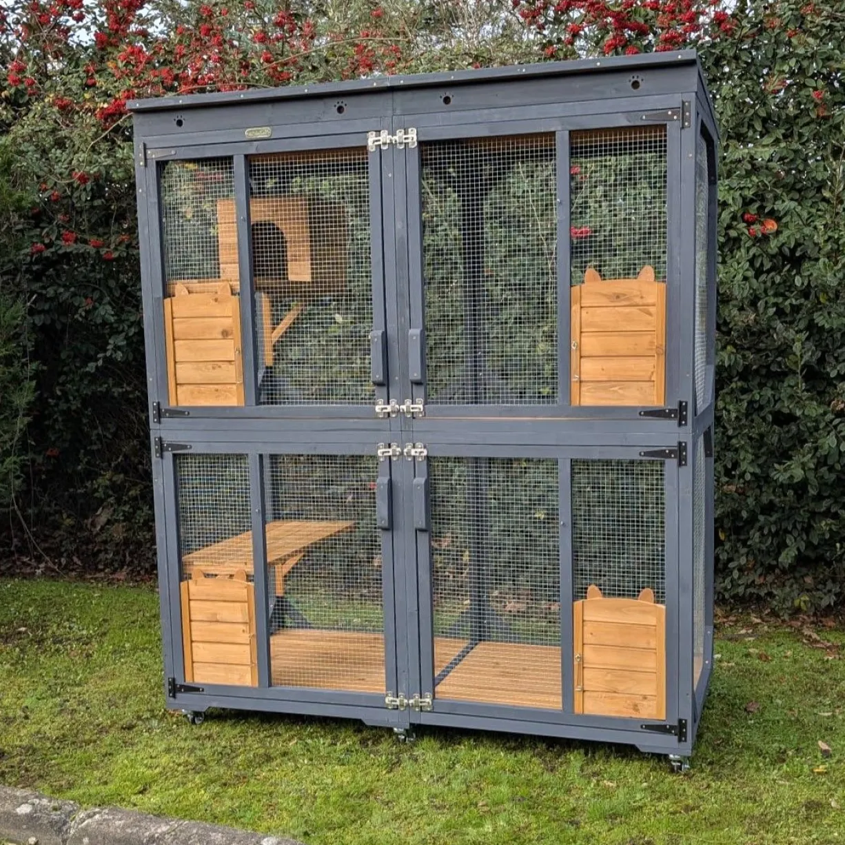 Catio Balcon modulable pour Chat version 3 - Kat'Venture