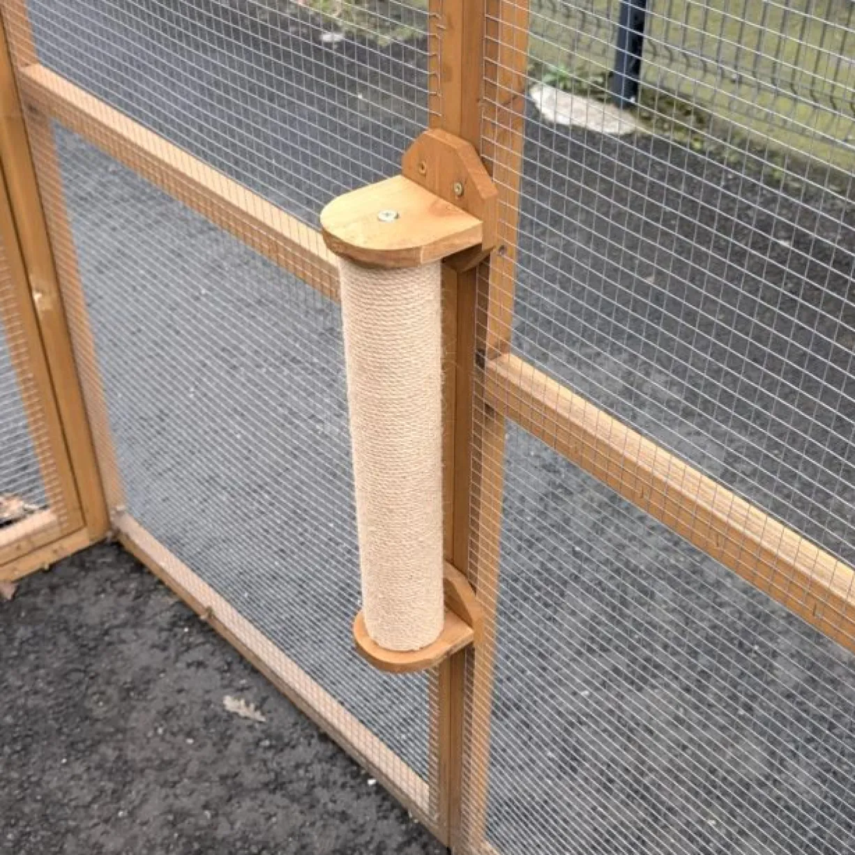 Catio équipé chat 300x143x173,5cm