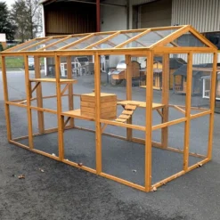 Catio équipé chat 300x143x173,5cm
