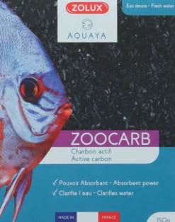 Charbon actif aquarium Aquaya Zoocarb 150g - Zolux