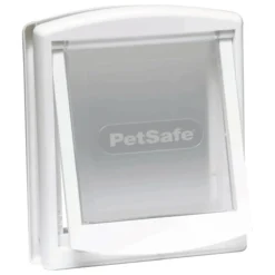 Chatière porte chat petit chien 2 positions Staywell blanche taille S - PetSafe
