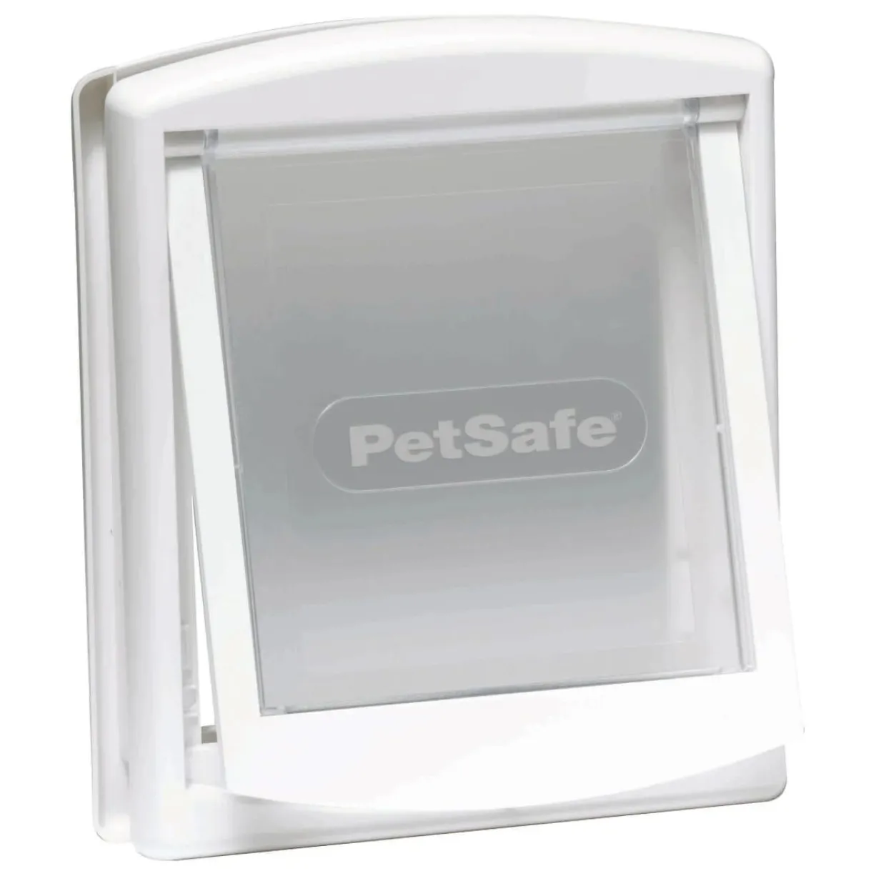 Chatière porte chat petit chien 2 positions Staywell blanche taille S - PetSafe