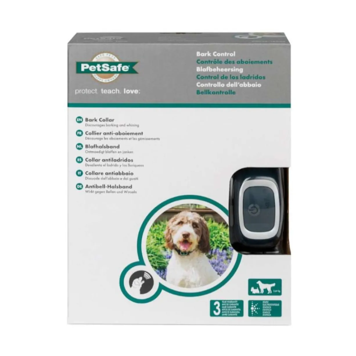 Collier anti aboiement chien à stimulations électrostatiques à pile PBC19-16636 - PetSafe