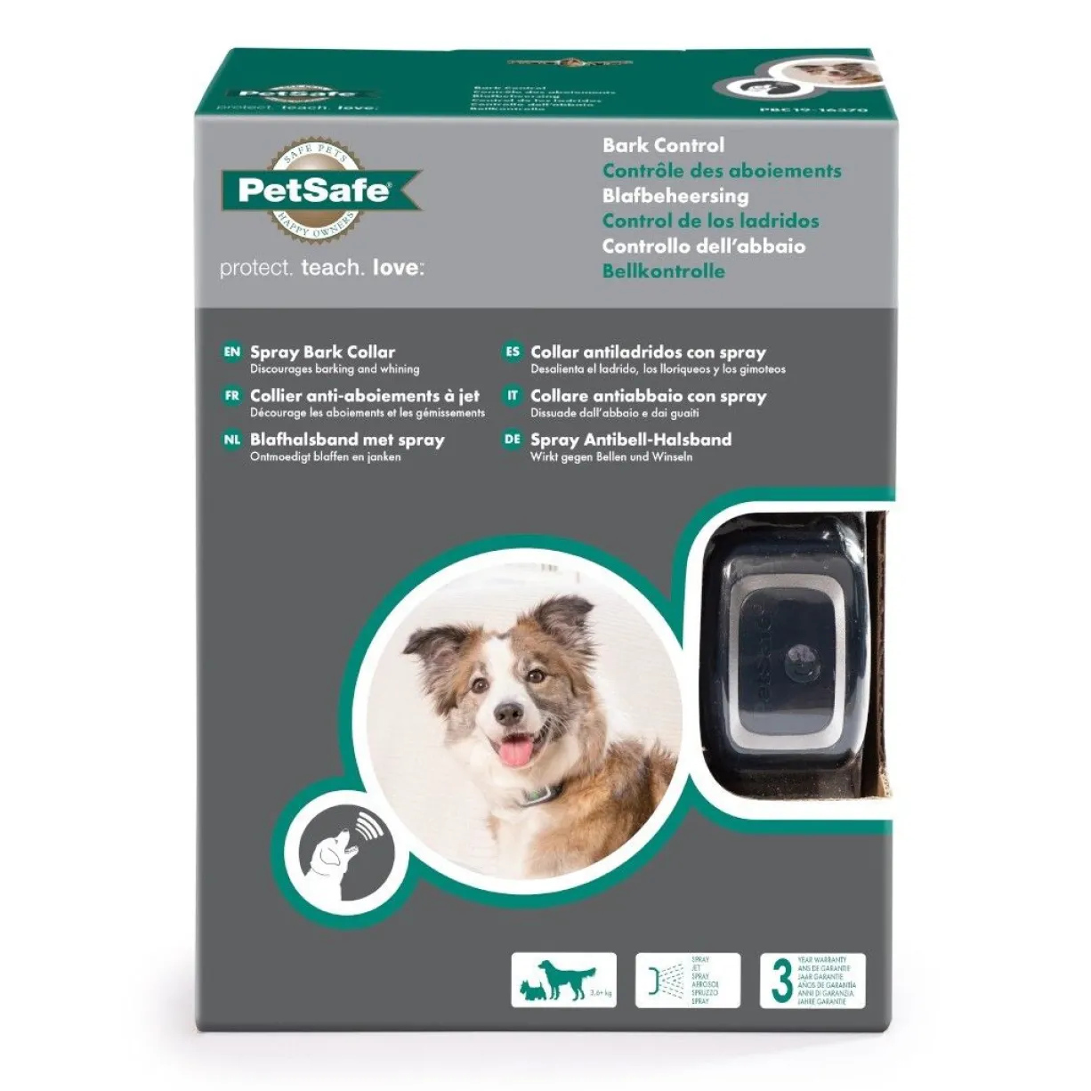 Collier anti-aboiement à Spray pour chien - PetSafe