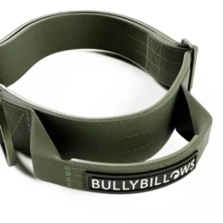 Collier chien avec poignée Lighter Combat Collar 4cm kaki taille L - BullyBillows