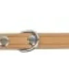 Collier Mexica nature riveté 16 mm, 29 - 37 cm