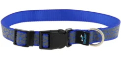Collier motif réfléchissant chien taille L - Fidelami