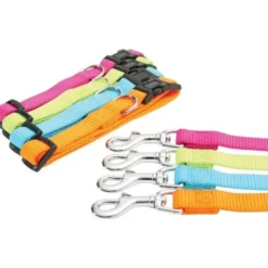 Collier nylon réglable 15mm - Turquoise