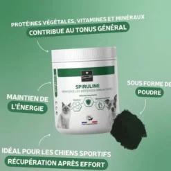 Complément alimentaire chien et chat Spiruline 200g - Les recettes de Daniel
