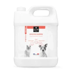 Complément alimentaire chien et chat Huile de saumon 5L - Les recettes de Daniel