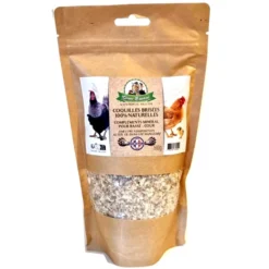 Coquilles brisées 100% naturelles poule 500g - Octave Bauchant