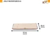 Coussin chien en micro polaire douce Jolly Microfleece 65 taupe - Ferplast