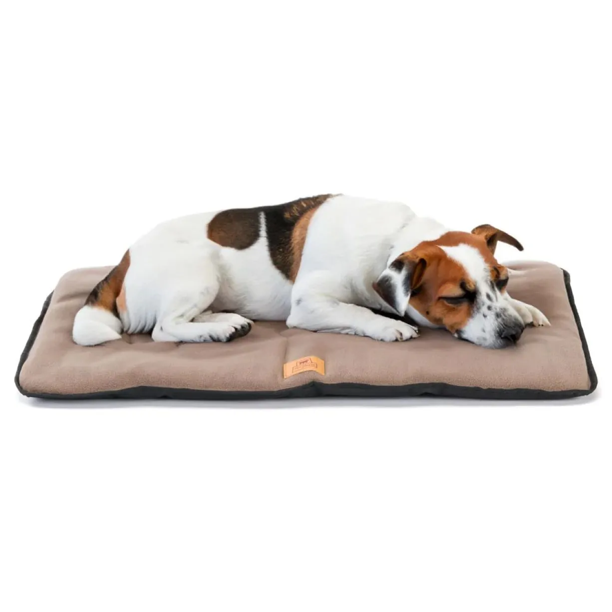 Coussin chien en micro polaire douce Jolly Microfleece 65 taupe - Ferplast