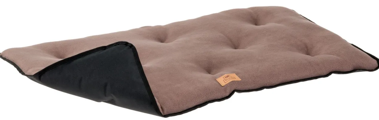 Coussin chien en micro polaire douce Jolly Microfleece 65 taupe - Ferplast
