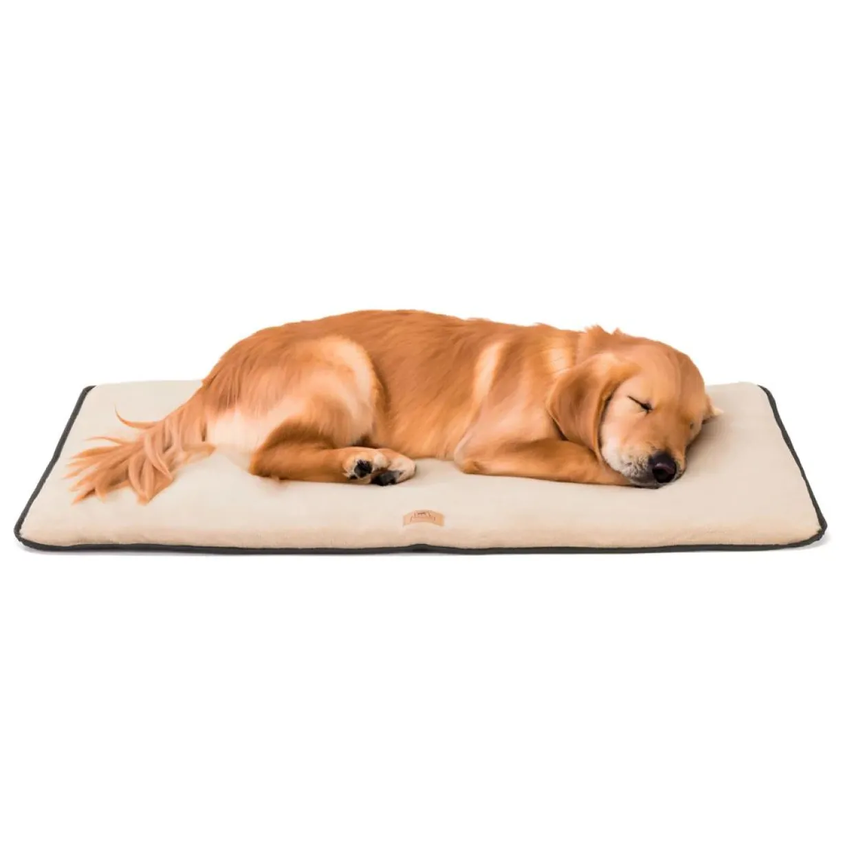 Coussin chien en micro polaire douce Jolly Microfleece 100 beige - Ferplast