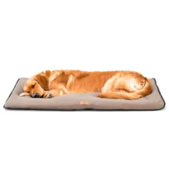 Coussin chien en micro polaire douce Jolly Microfleece 100 taupe - Ferplast