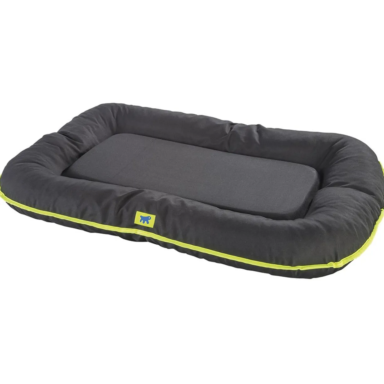 Coussin chien en tissu déperlant rembourré Oscar 120 noir taille XL - Ferplast