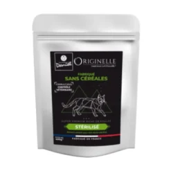 Croquettes chat Originelle Stérilisé Premium poulet 400g - Les recettes de Daniel