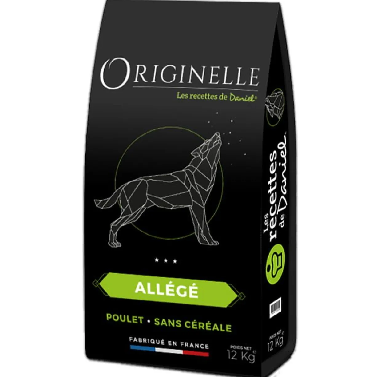 Croquettes chien Originelle Allégé Medium au poulet sans céréales 12kg - Les recettes de Daniel