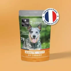 Croquettes chien Traditionnelle Adulte Medium au canard 400g - Les recettes de Daniel