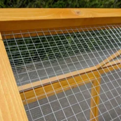 Enclos grillagé bois extérieur 400x110cm