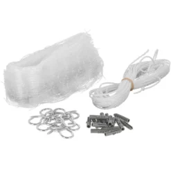 Filet de protection chat transparent L 3x4m - Kerbl