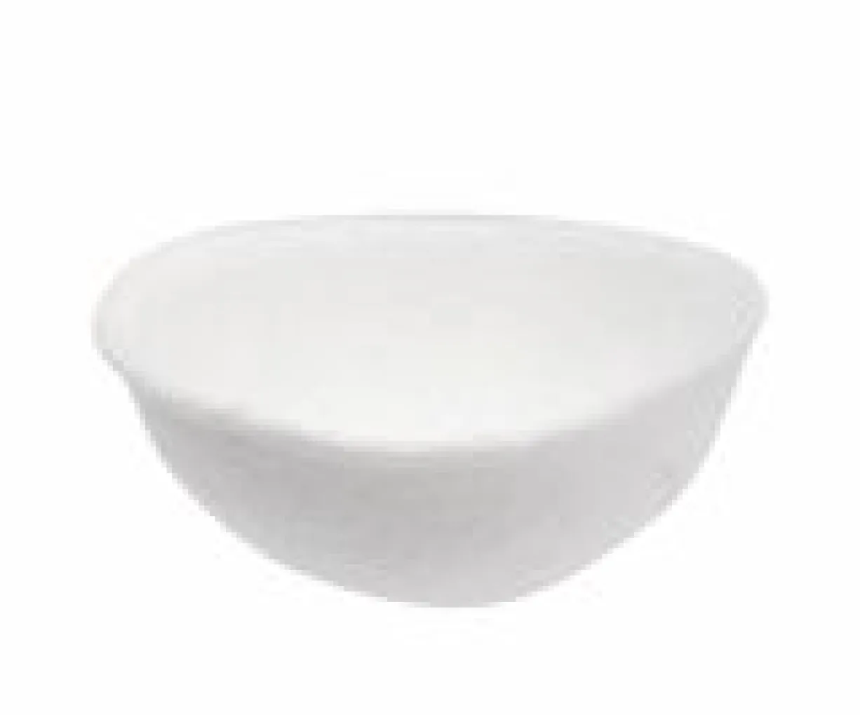 Fond de nid 10 cm préformé polyester blanc pour oiseaux 2GR