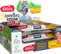 Friandise crémeuse chat stick Sweeties 14g poulet - Zolux