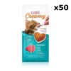 Friandise à lécher chat Creamy 10g thon x 50 - Catit