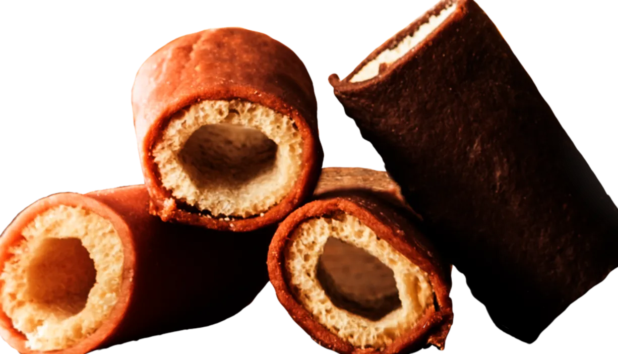 Friandises pour chiens Crunchy Rouleaux à la viande 85g - 8in1