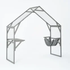 Grand catio équipé chat Deluxe 420x188x188cm avec bâche - Kat’Venture