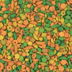 Granulés extrudés pour perroquet multicouleurs NutriBird P15 Tropical 1kg - Versele Laga